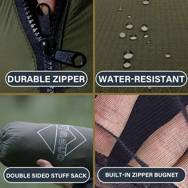 Load image into Gallery viewer, Onewind Airstream 11' Hammock with Detachable Zipper Bugnet and Wind Sock By Onewind Outdoors
