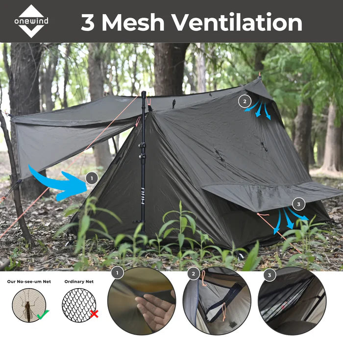 Load image into Gallery viewer, Onewind Outdoors Ultralight SoloVent Bivy Tent (2026 Version) By Onewind Outdoors
