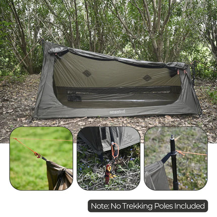 Onewind Outdoors Ultralight SoloVent Bivy Tent (2026 Version) By Onewind Outdoors