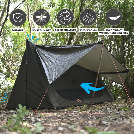 Onewind Outdoors Ultralight SoloVent Bivy Tent (2026 Version) By Onewind Outdoors