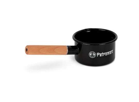 Load image into Gallery viewer, Petromax 0.5L Enamel Pan (Black or White) By PetroMax
