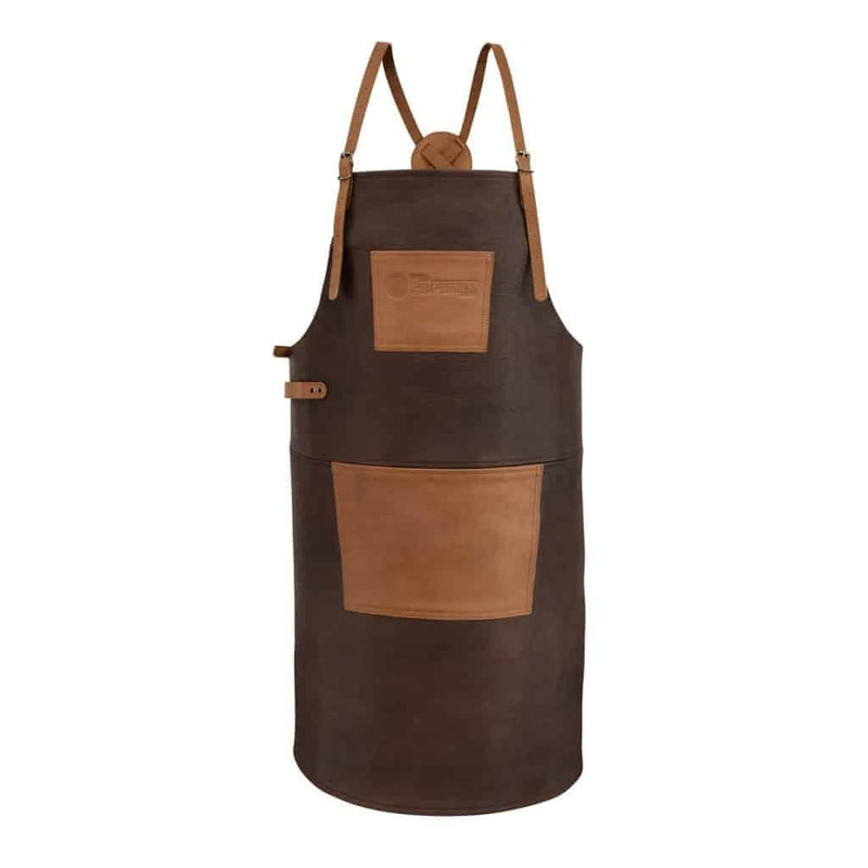 Load image into Gallery viewer, Petromax Buff Leather Apron with cross back straps By PetroMax
