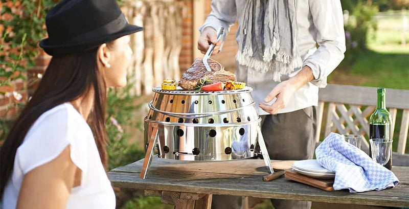 Load image into Gallery viewer, Petromax Atago Firepit BBQ Stove By PetroMax
