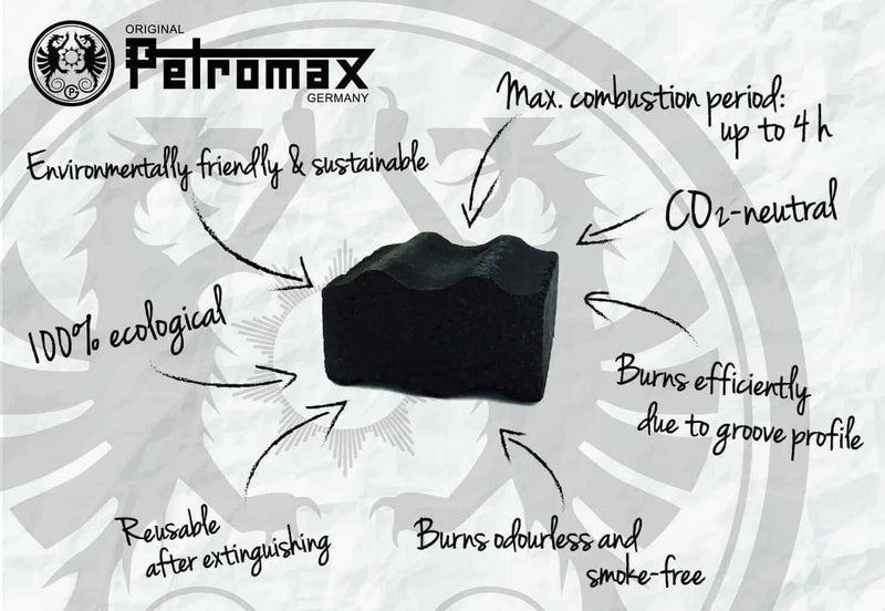 Load image into Gallery viewer, Petromax Cabix Plus Briquettes for Dutch Oven and BBQ By PetroMax
