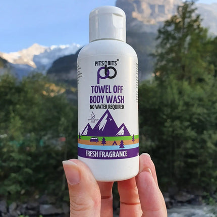 Pits and Bits Towel Off Body Wash - Fresh Fragrance By Pits and Bits