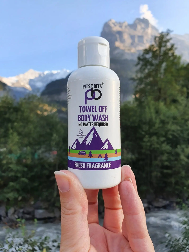 Load image into Gallery viewer, Pits and Bits Towel Off Body Wash - Fresh Fragrance By Pits and Bits
