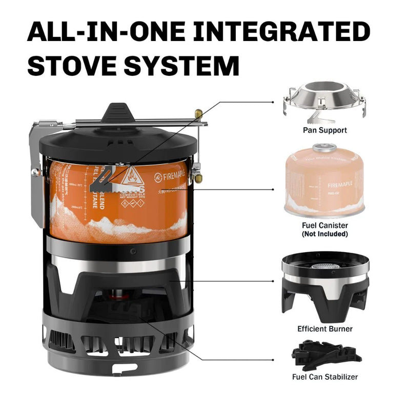 Load image into Gallery viewer, FireMaple Star X2 Pro Cooking System By Fire Maple Gear
