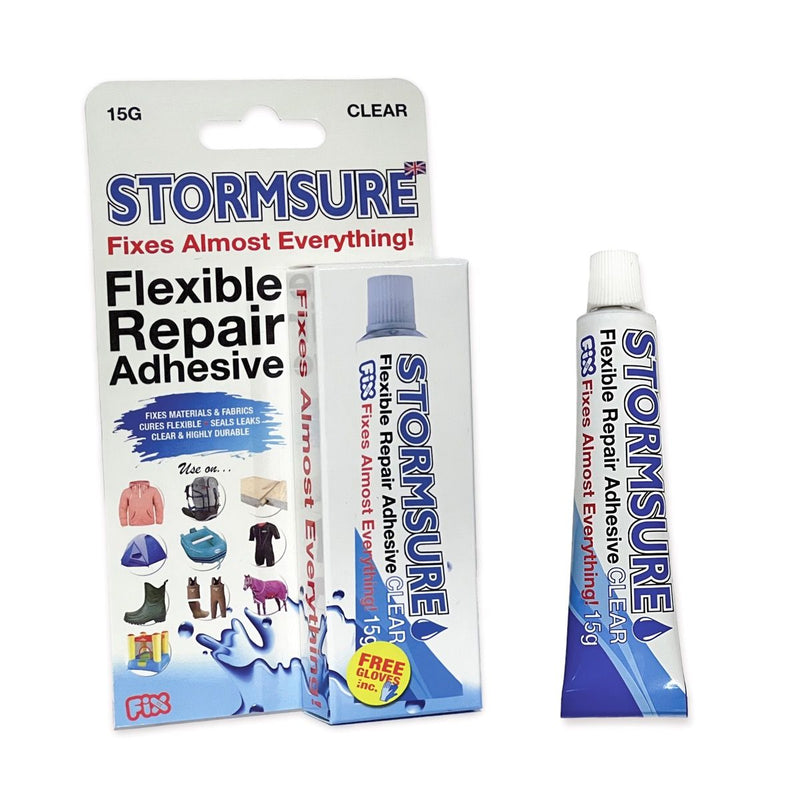 Load image into Gallery viewer, Stormsure Flexible Repair Adhesive (Clear/ Black) Clear 1x 15g By StormSure / Stormseal
