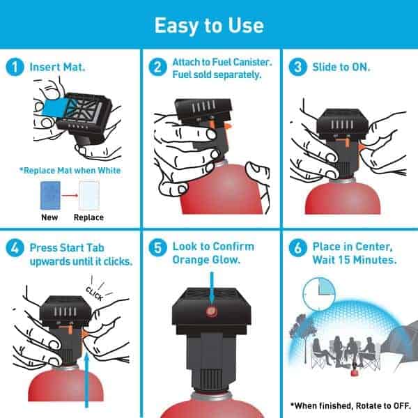 Load image into Gallery viewer, Thermacell Backpacker Mosquito Repeller By THERMACELL
