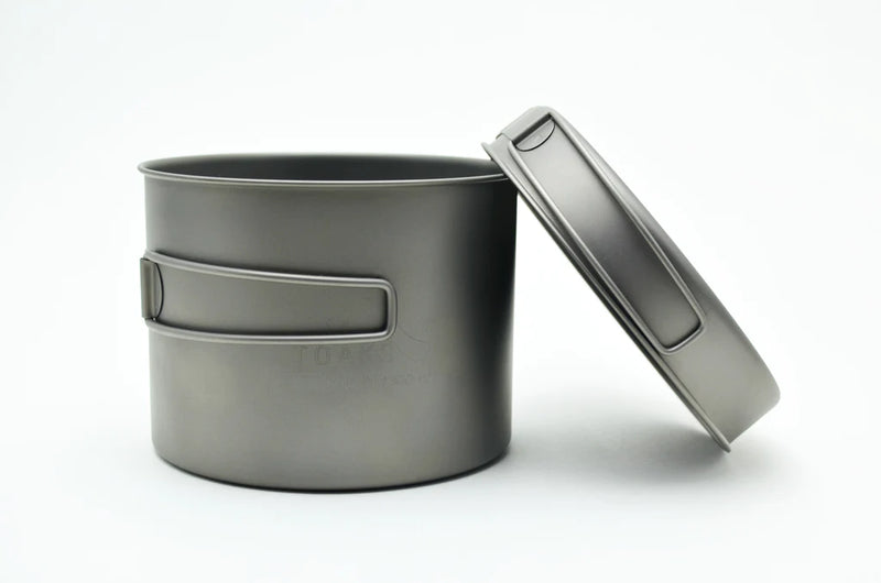 Load image into Gallery viewer, Toaks Titanium Pot with Pan ( 1100ML or 1300ML) By Toaks Outdoors
