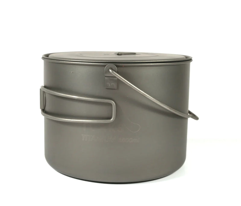 Load image into Gallery viewer, Toaks Titanium Pot with Bail Handle (Various Size) 1600ML By Toaks Outdoors
