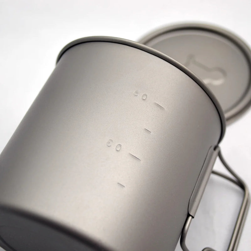 Load image into Gallery viewer, Toaks light Titanium Pots with Lid ( 550ML or 650ML) By Toaks Outdoors
