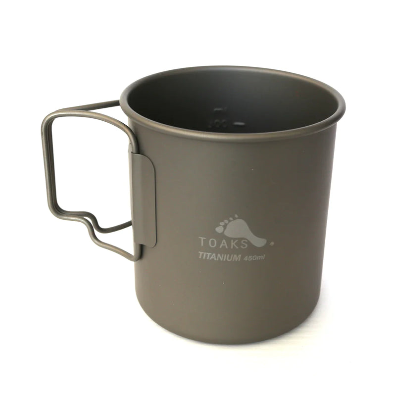 Load image into Gallery viewer, Toaks Titanium Cup / Mug (375ML / 450ml ) By Toaks Outdoors
