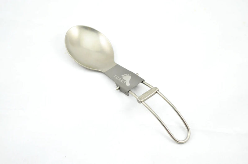 Load image into Gallery viewer, Toaks Titanium Folding Cutlery Series Spoon By Toaks Outdoors
