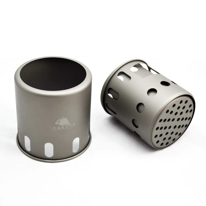Load image into Gallery viewer, Toaks Titanium Wood Burning Stove ( Small / Large) By Toaks Outdoors
