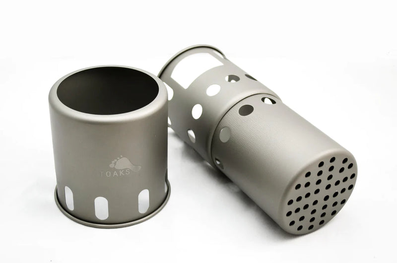 Load image into Gallery viewer, Toaks Titanium Wood Burning Stove ( Small / Large) By Toaks Outdoors
