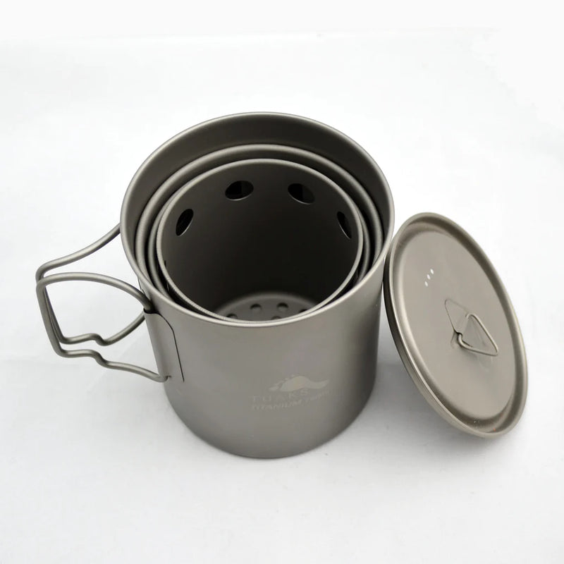 Load image into Gallery viewer, Toaks Titanium Wood Burning Stove ( Small / Large) By Toaks Outdoors
