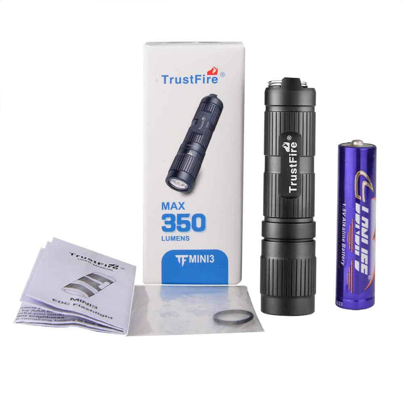 Load image into Gallery viewer, TrustFire MINI3 EDC Flashlight 350 Lumens By Trust Fire

