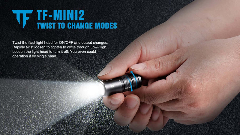 Load image into Gallery viewer, TrustFire Mini2 Keychain Flashlight By Trust Fire

