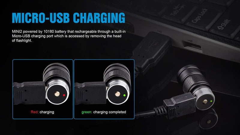 Load image into Gallery viewer, TrustFire Mini2 Keychain Flashlight By Trust Fire
