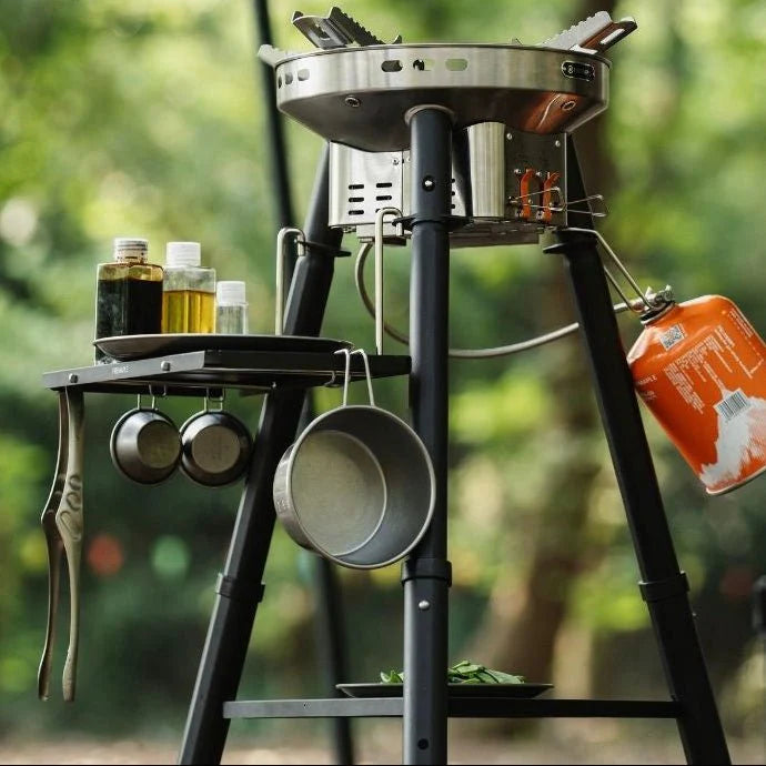 Load image into Gallery viewer, Firemaple Vulcan Dualblaze Pro Basecamp Stove By Fire Maple Gear
