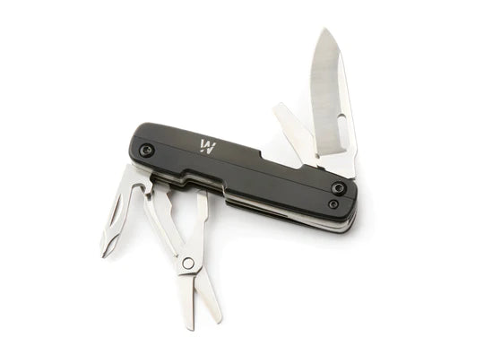 Load image into Gallery viewer, Whitby KENT+ EDC Multipurpose Knife (Various Colours) Black Pakkawood &amp; Black By Whitby Knives and Gear
