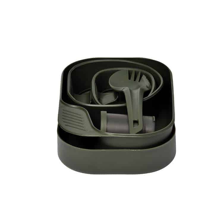 Load image into Gallery viewer, Wildo Camp-a-box Complete Set (Various Colours) Olive Green By Wildo
